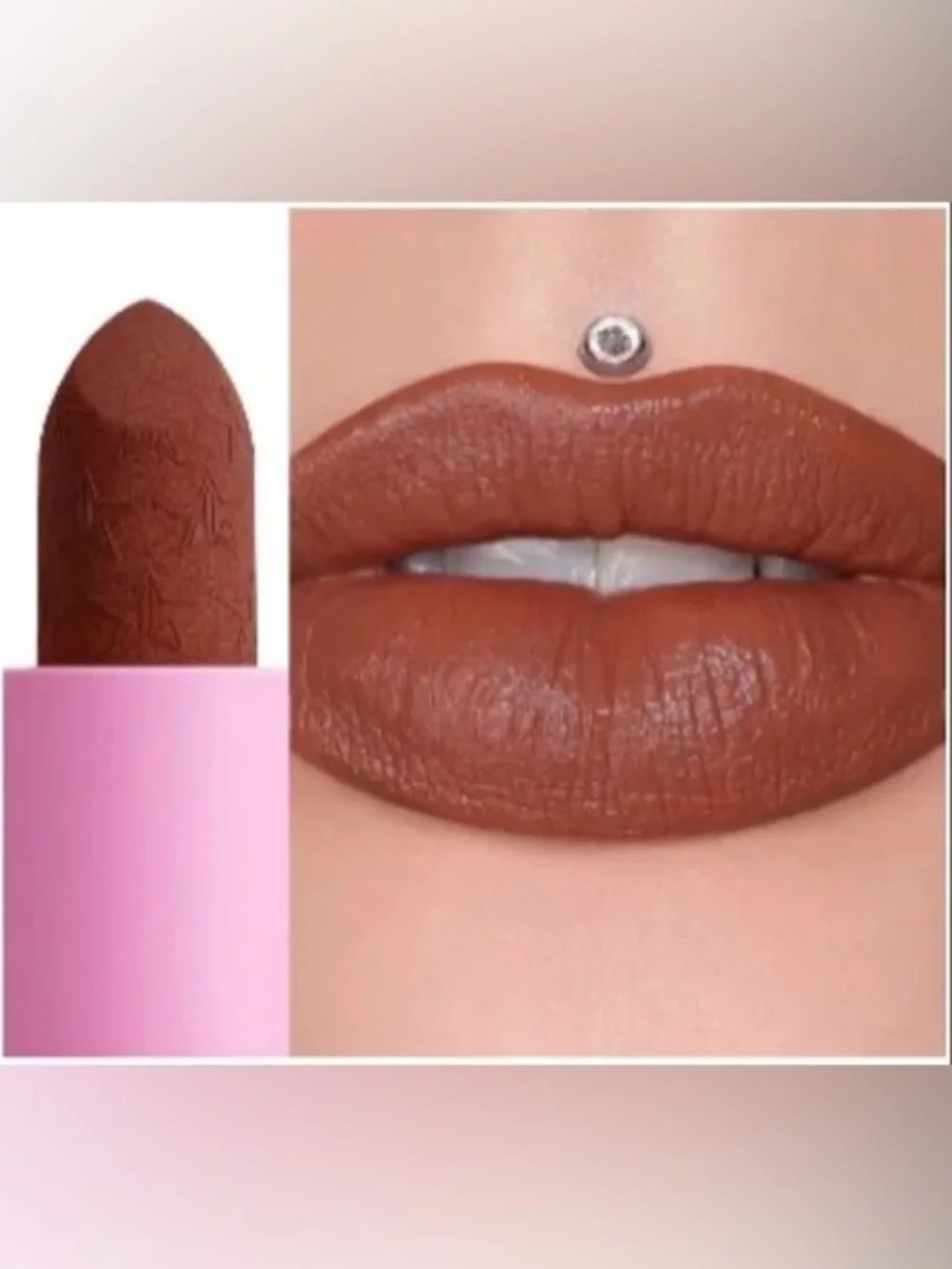 Jeffree Star MANDOWN Velvet Trap Rich Matte Brown Lipstick - Deep Brown Shade